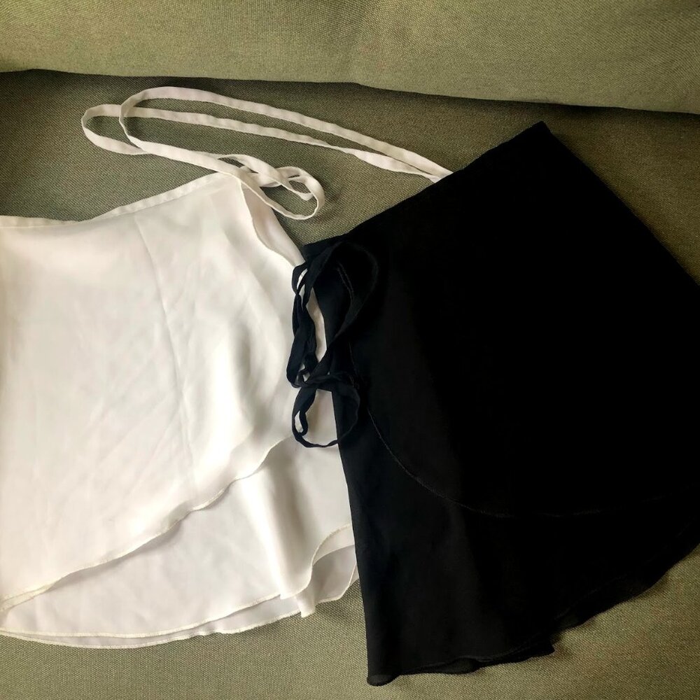 Two Mirella Wrap Skirts